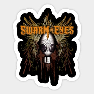 Classic Swarm of Eyes design! Sticker